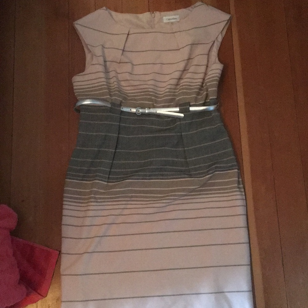 stripped dress